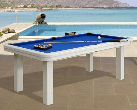 Ligne aluminium de la gamme Actuel des billards tables Plaisance