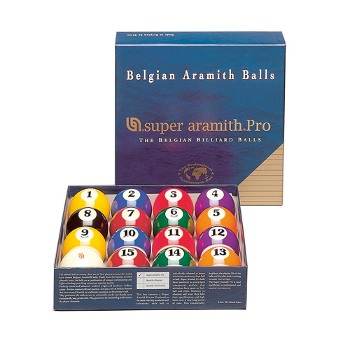 Aramith Boules de billard billes Super Aramith Pro américain 57,0mm 
