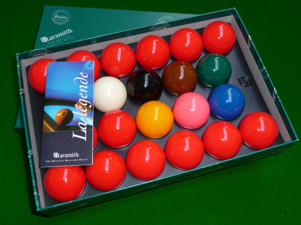 Jeu de Billes ou Boules de Billard Snooker Standard 52 mm - BCE