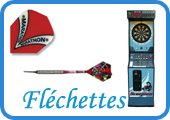 Flechette standard plastique Rouge pour jeu de flechette LeStar FLECORDI :  Société LE STAR, Vente, location et entretient de baby foot, jeux vidéo,  flipper, juke-box, billard