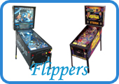 Flippers d'occasion entierement revisés et garantis