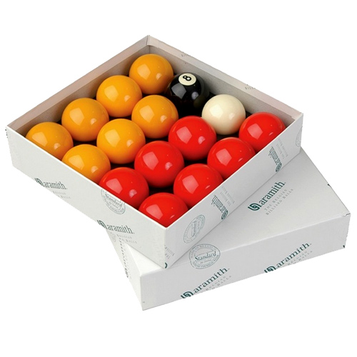 Billes de billard pool anglais Aramith standard 50.8 mm