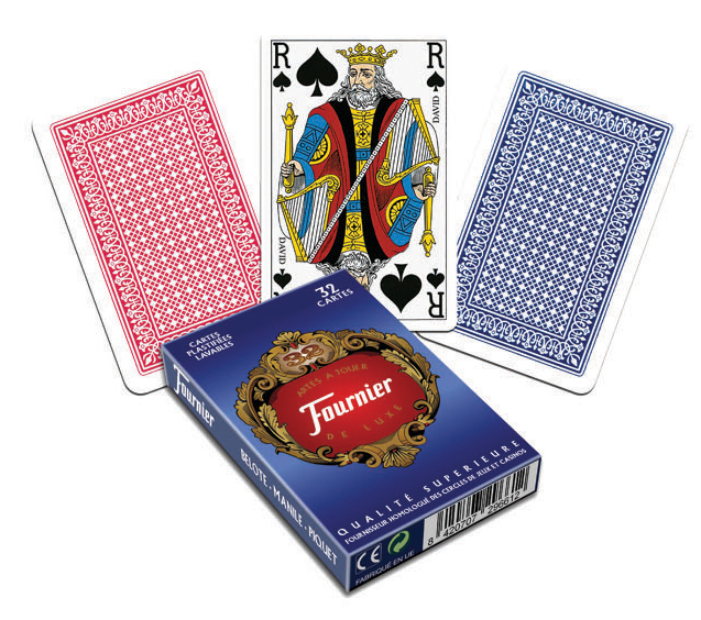 Jeu de 54 cartes plastifiées Ferry x1 sur