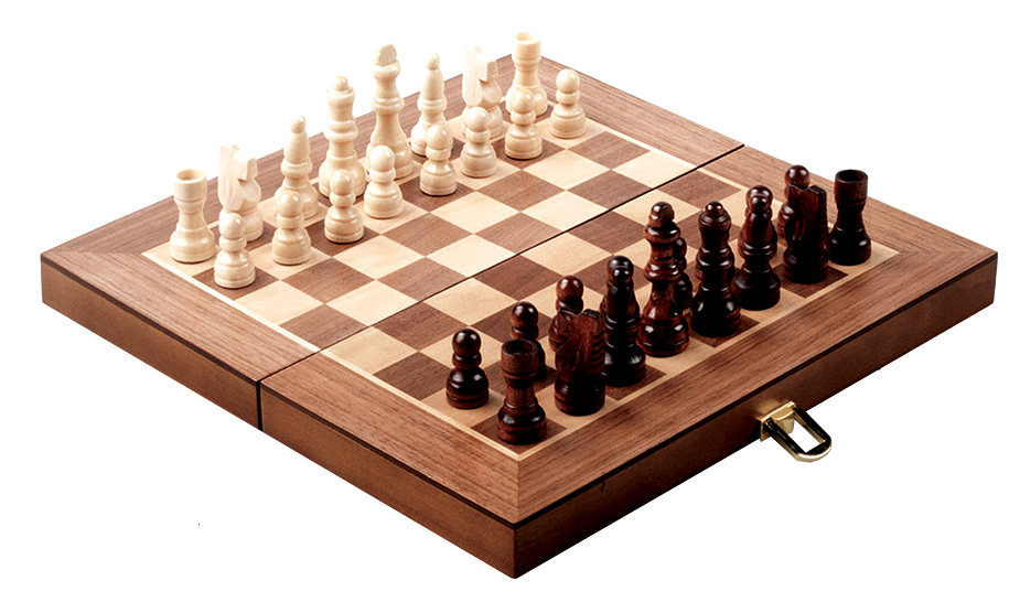 Mallette de jeu d'echecs pliable 29cm