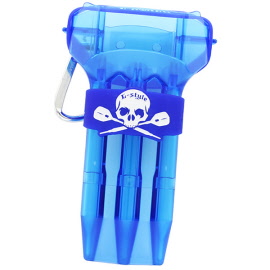 etui flechettes l-style krystal one bleu verso