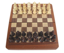 jeu echecs magnetique pliable 16cm ln9810