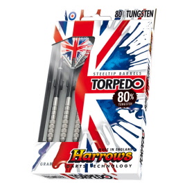 jeu flechettes acier harrows topedo 80 22g