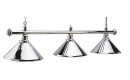 luminaire billard 3 globes argent g144a