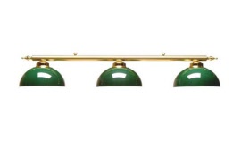 luminaire billard 3 globes canopy vert g153v